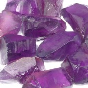 Amethyst 22 to 30 gram pieces. Ultra Deep Color (AAA)